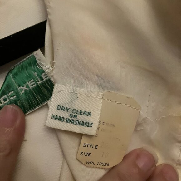 Vintage Orange and Black Floral Dress - Picture 6 of 8